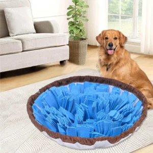 Pet Snuffle Mat For Dogs Interactive Feed Puzzle